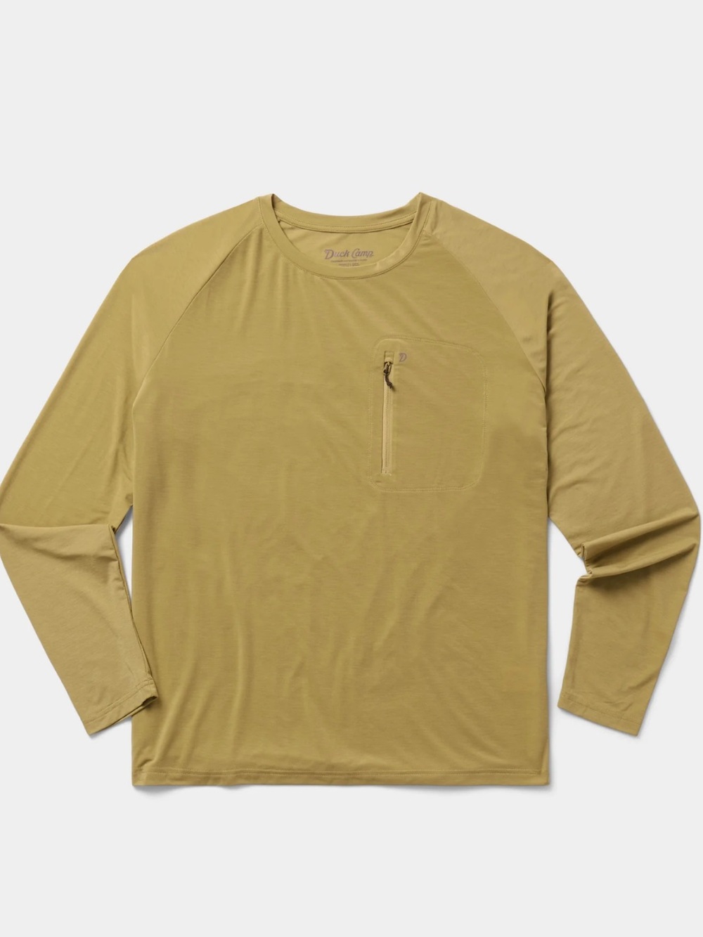 Duck Camp Long-Sleeve with Zip Pocket - Wheat